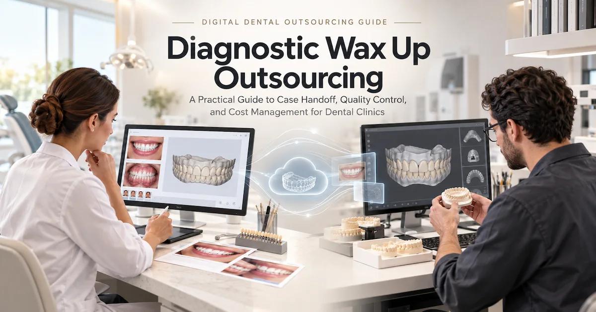 Diagnostic Wax Up Outsourcing: A Practical Guide to Case Handoff, Quality Control, and Cost Management for Dental Clinics