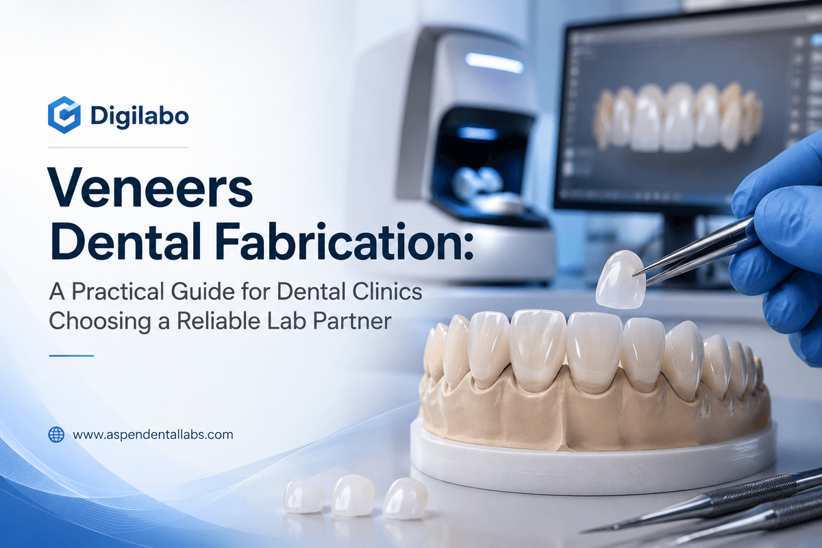 Veneers Dental Fabrication: A Practical Guide for Dental Clinics Choosing a Reliable Lab Partner