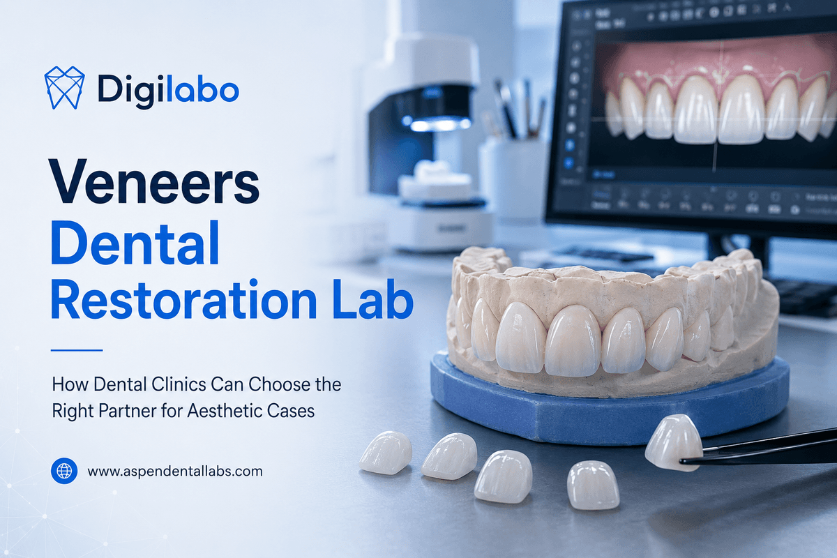Veneers Dental Restoration Lab: How Dental Clinics Can Choose the Right Partner for Aesthetic Cases