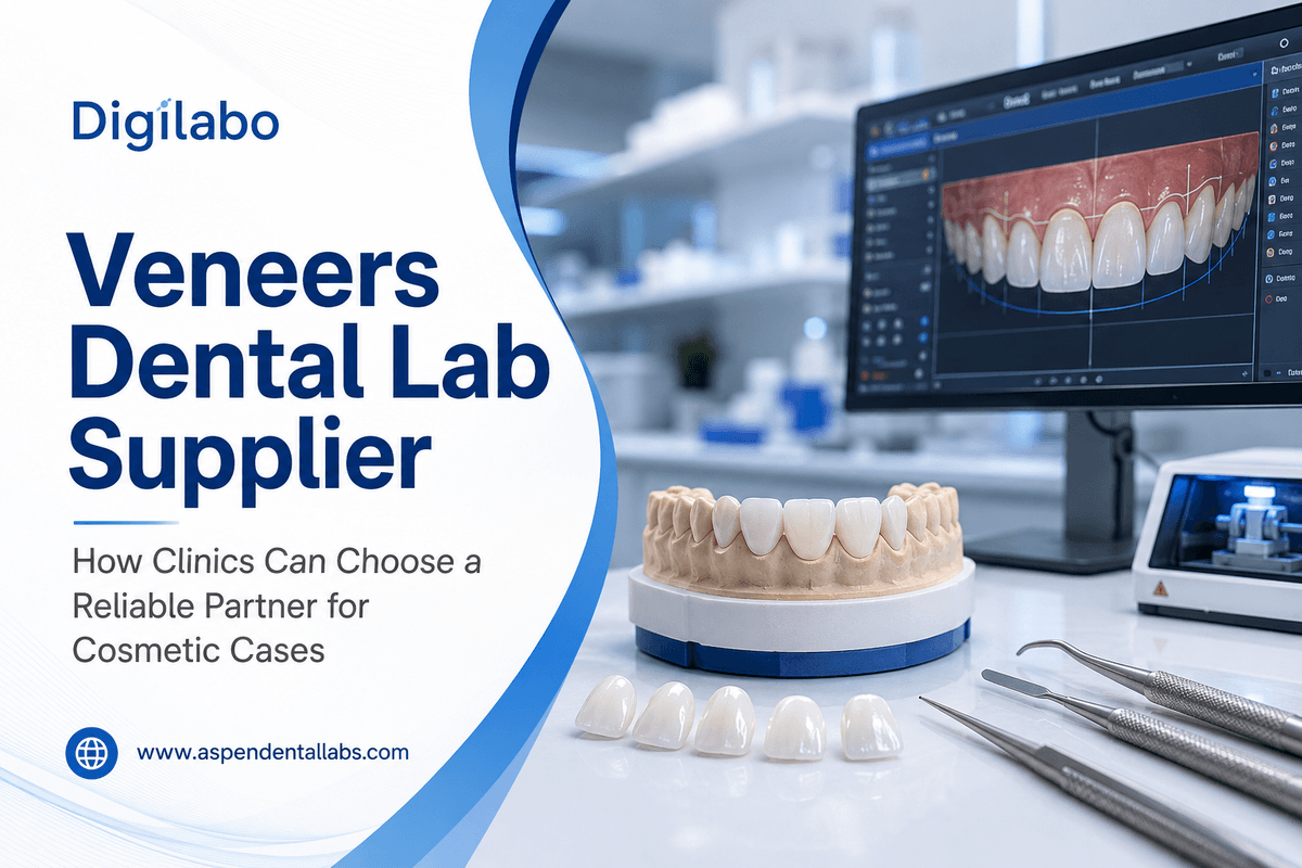 Veneers Dental Lab Supplier: How Clinics Can Choose a Reliable Partner for Cosmetic Cases