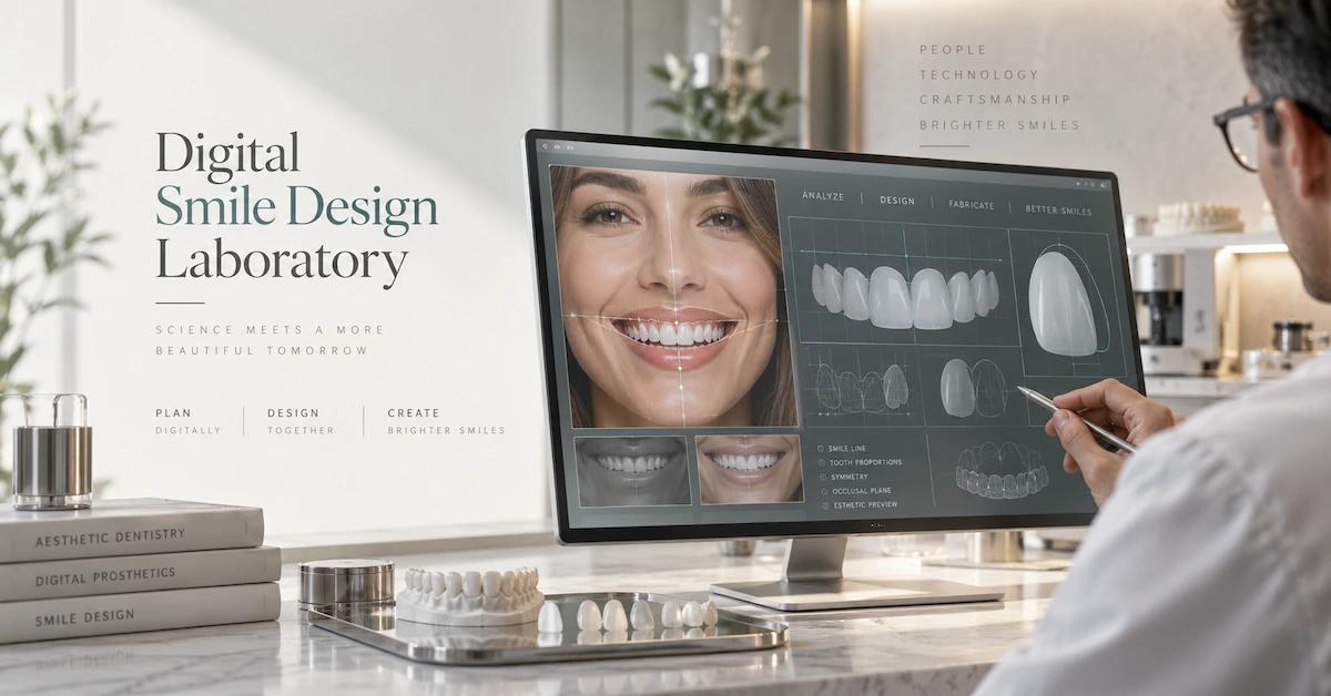 Digital Smile Design Laboratory: A Complete Guide to Digital Planning, Approval, and Aesthetic Restoration Workflow